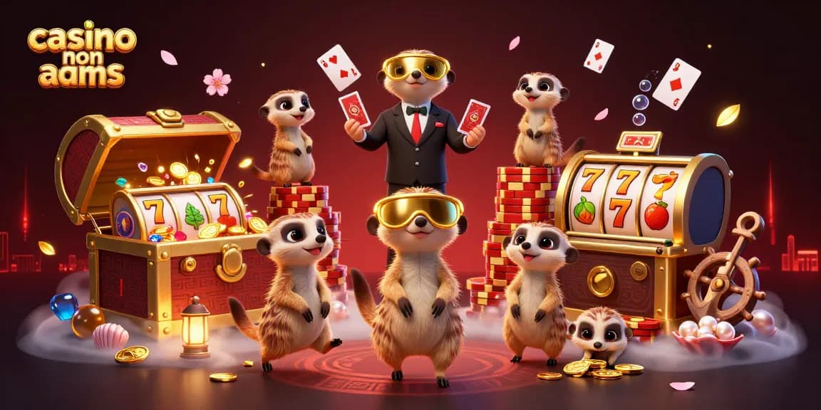 Giocatori nei casinò non AAMS si divertono con slot e giochi d'azzardo in un'atmosfera vivace.