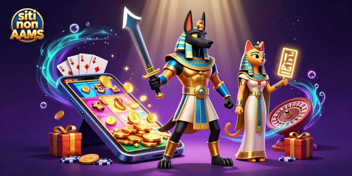 Gioca su siti non AAMS per nei migliori giochi d'azzardo con Anubi e Bastet.