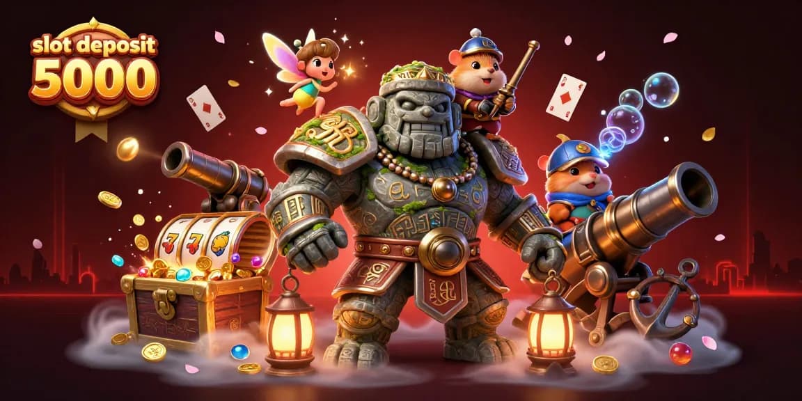 Slot deposit 5000: Menangkan permainan slot gacor terbaru dengan deposit minim langsung.