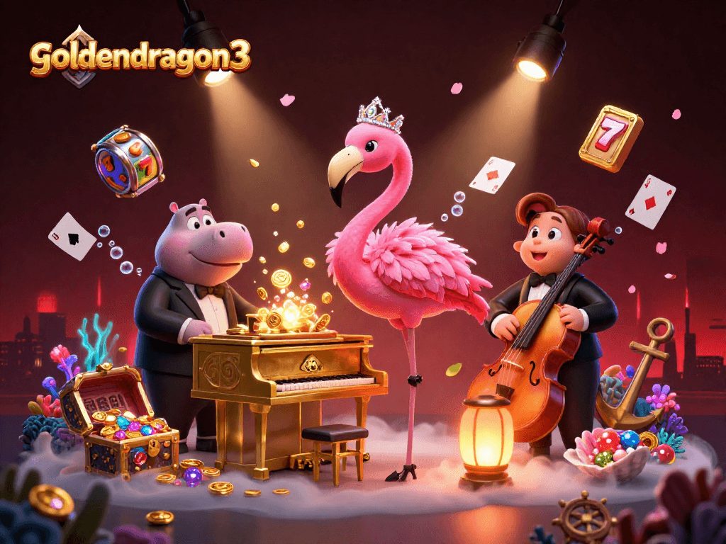 Experience thrilling gameplay in goldendragon3 with vibrant visuals and exciting slot elements.