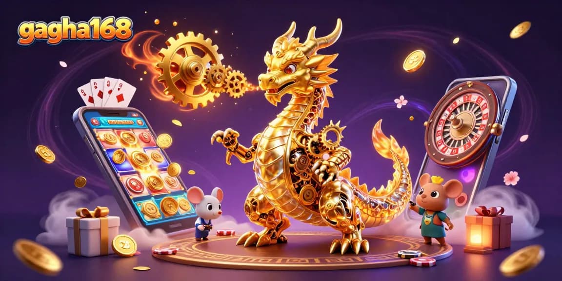 Enjoy thrilling gameplay and win big with gacha168's spectacular slot machines and features.