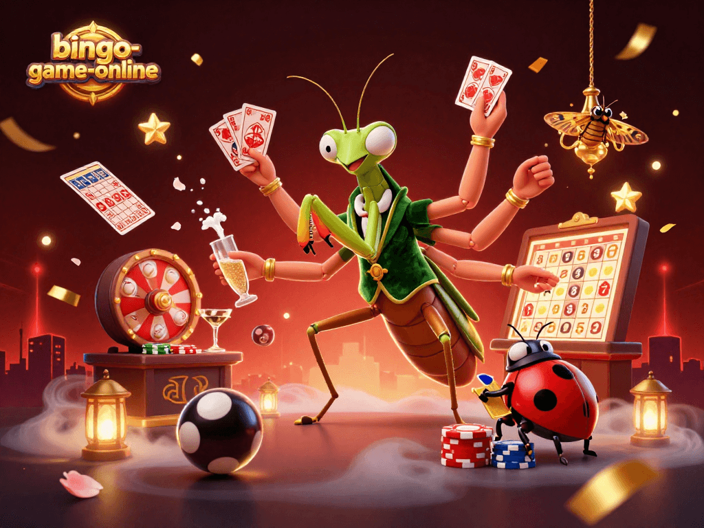 Bingo-game-online showcases an exciting bingo scene with vibrant characters and jackpot elements.
