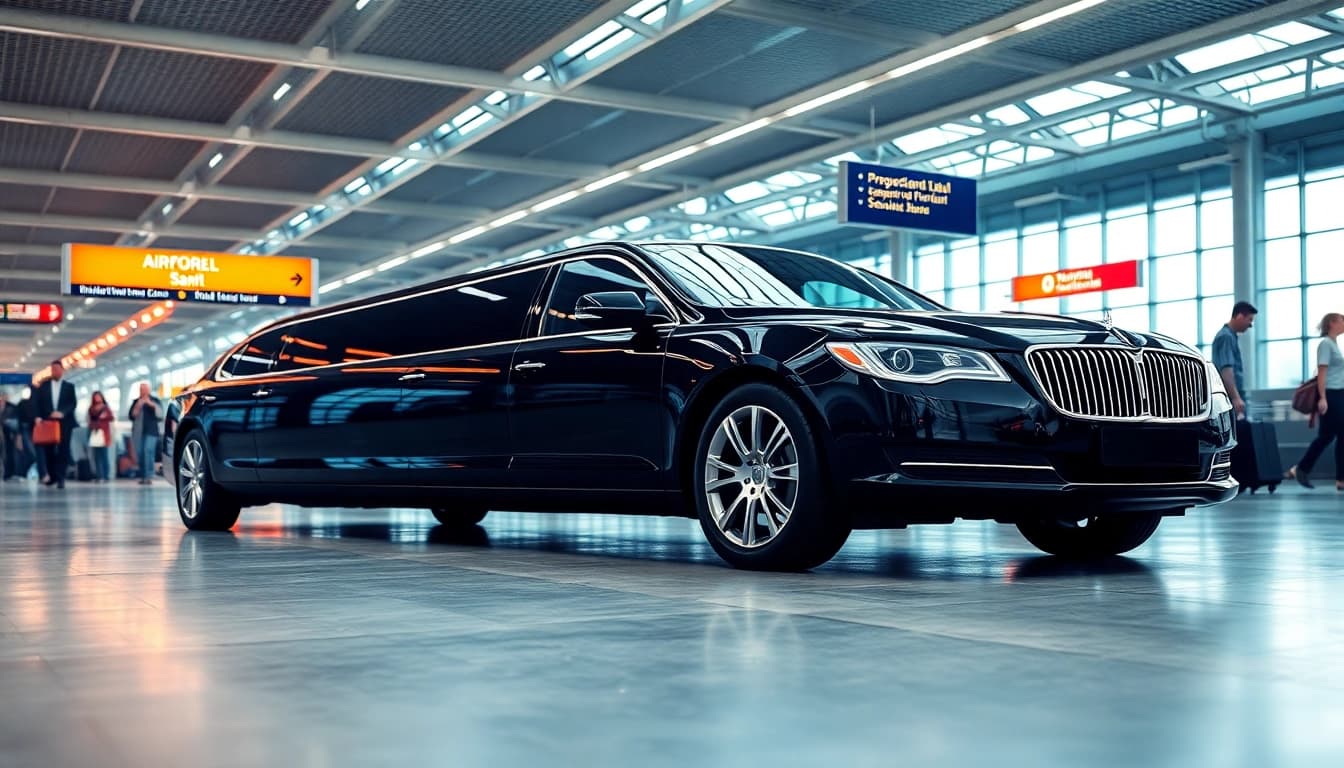 Book a reliable airport limo service for an elegant and comfortable travel experience.
