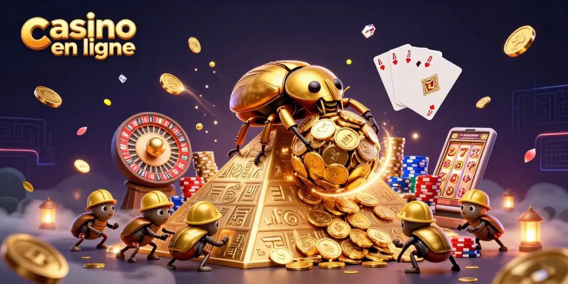Jouez efficacement sur casino en ligne en découvrant notre illustration dynamique et riche en jeu.