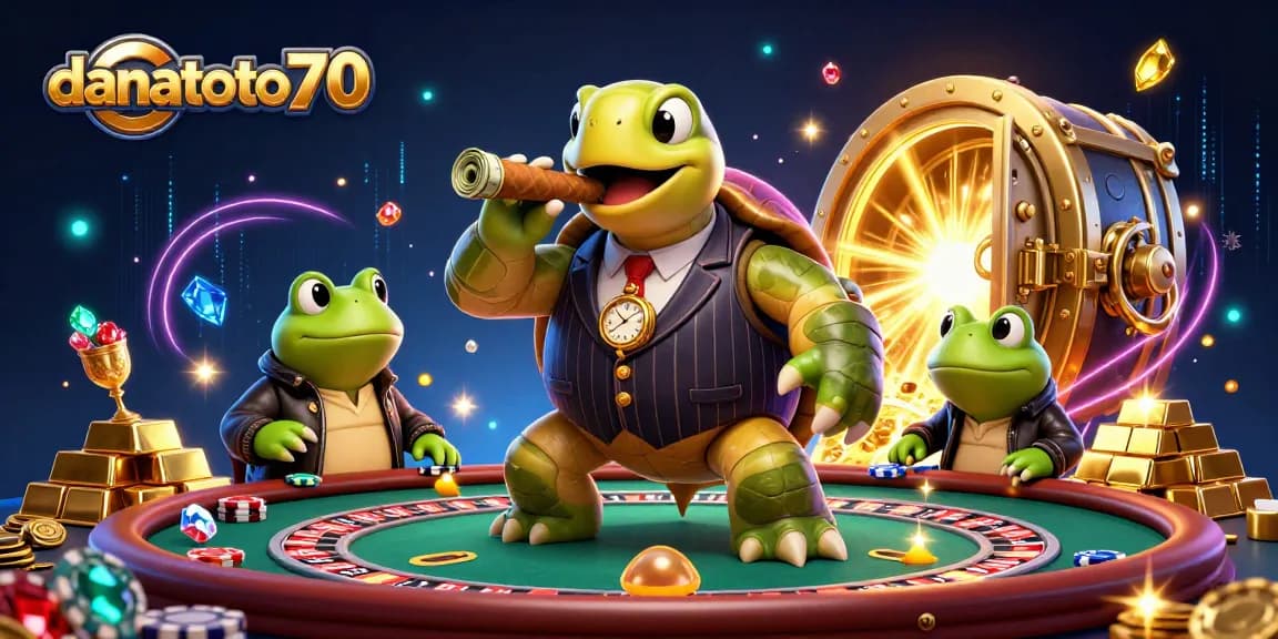 Engage in thrilling gameplay at danatoto70 with colorful carnival casino elements and lively characters.