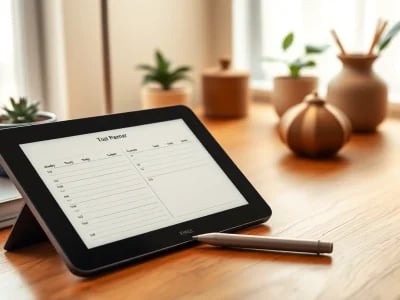 Top Planners for Kindle Scribe to Boost Organization and Productivity