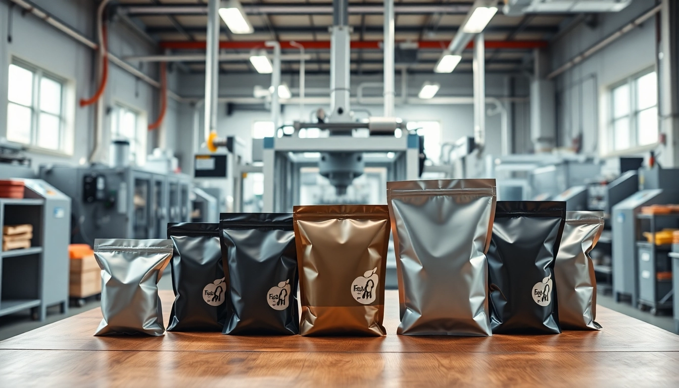Pet food packaging company highlighting innovative packaging solutions in a modern factory setting.