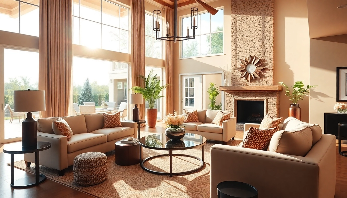 Real Estate Photographer capturing a stylish interior with natural light and inviting atmosphere.