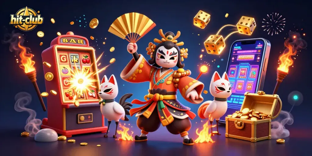 Experience the thrill of gaming at hit-club with vibrant characters and explosive jackpots.