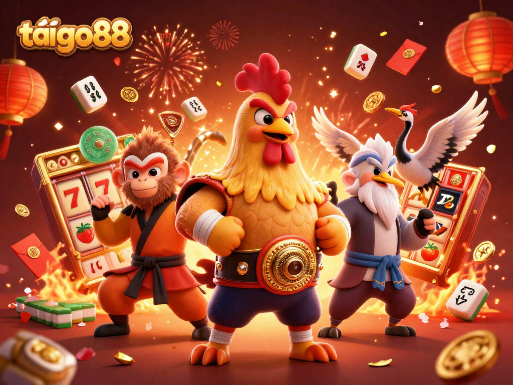 Engage with the vibrant world of tải go88 through a thrilling 3D casino scene featuring iconic characters.