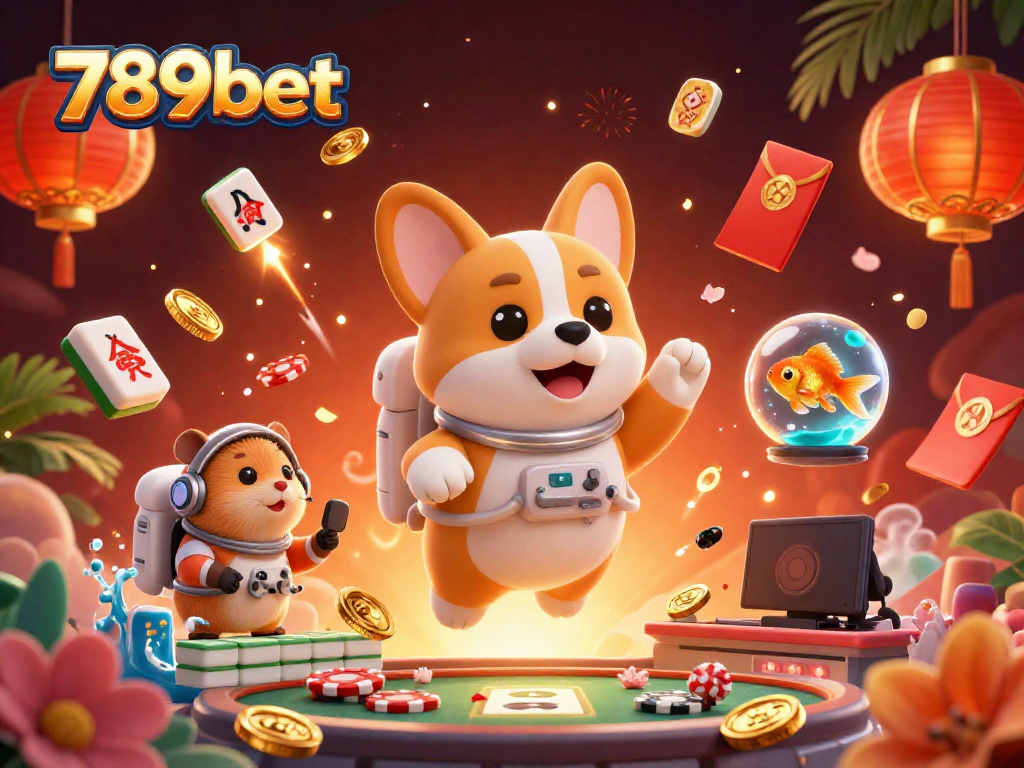 Experience thrilling gameplay with 789bet in a cosmic cartoon casino featuring engaging characters and vibrant graphics.