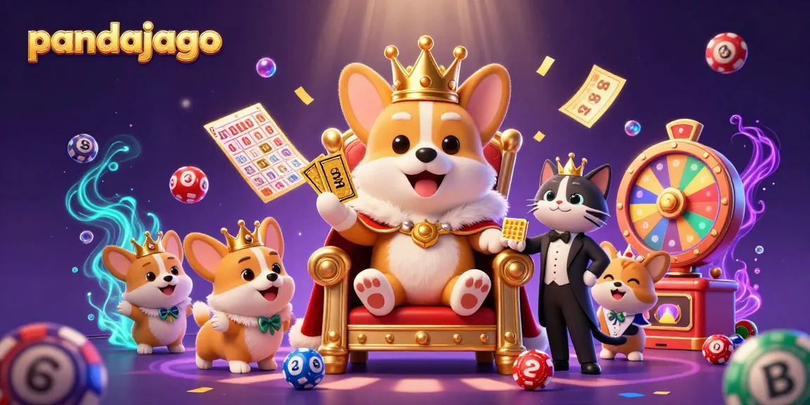 Pandajago menghadirkan pengalaman bermain slot dengan corgi kerajaan yang megah dan elemen kasino menawan.