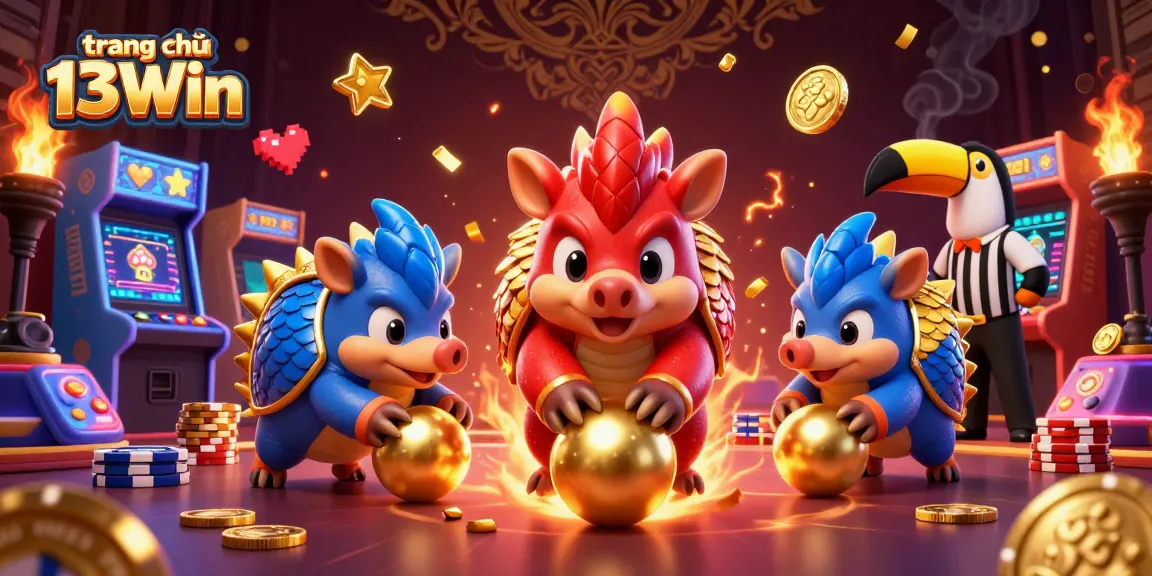 Experience thrilling gameplay at trang chủ 13Win with colorful arcade elements and engaging characters.
