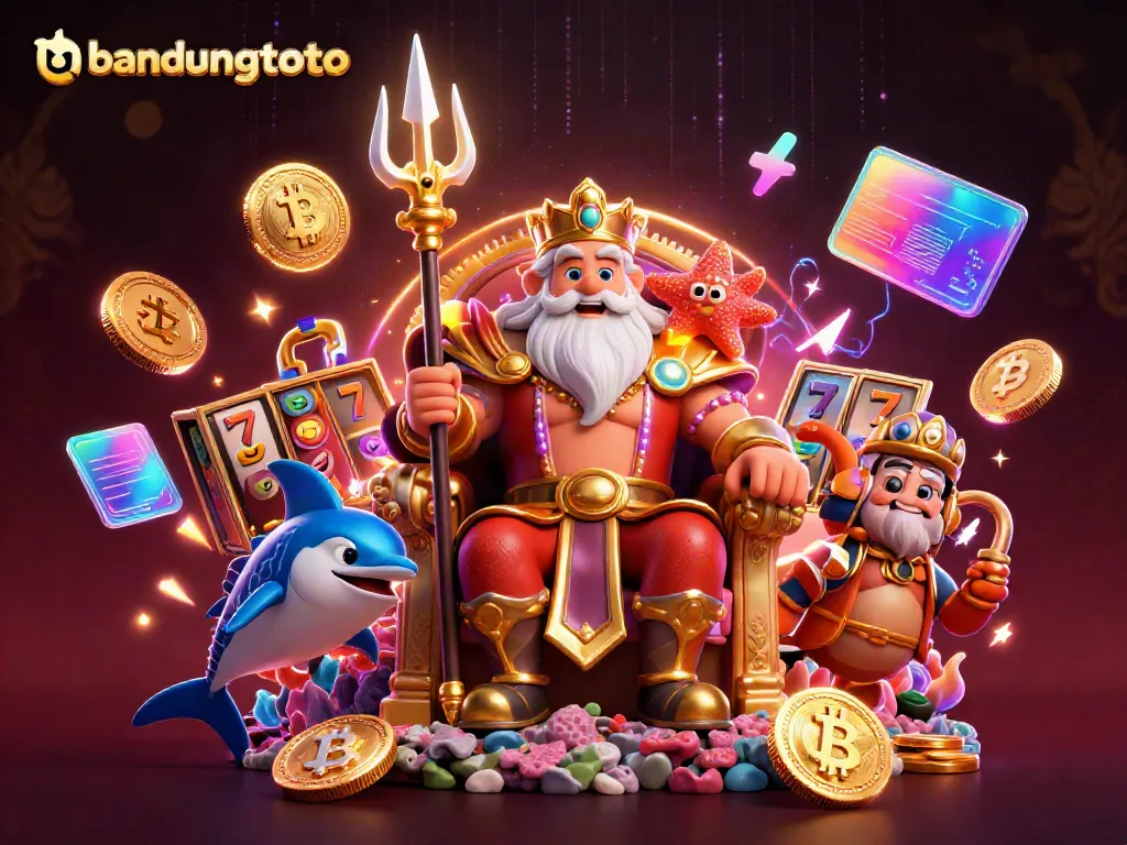 Engage in gaming excitement with bandungtoto as Neptune commands the casino realm with his aquatic champions.