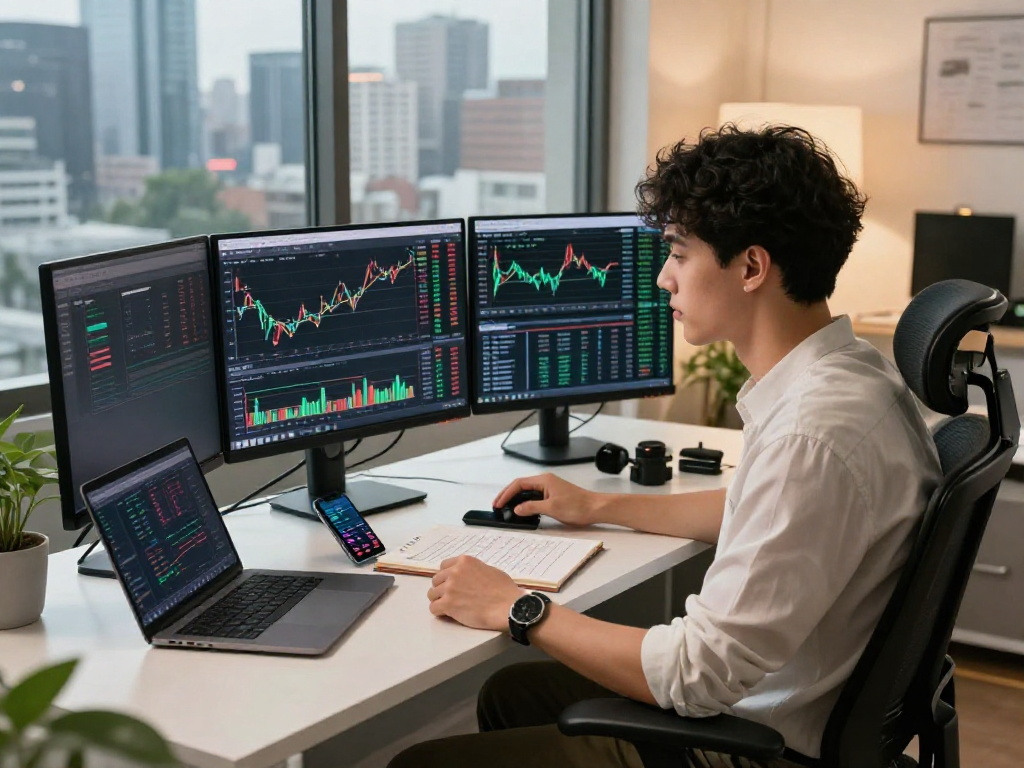 Actividad de trading de criptomonedas en el Immediate Edge mostrando gráficos y análisis en un entorno moderno.