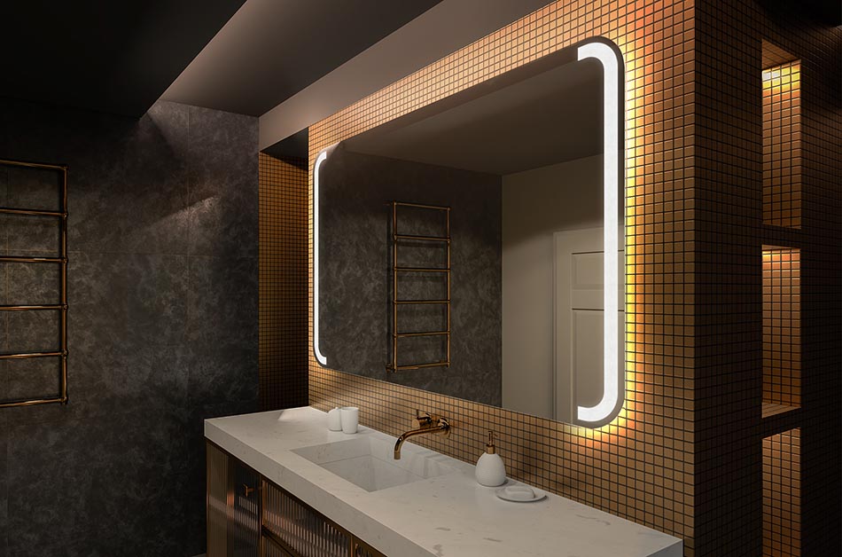 LED Bathroom Mirror Choices for Luxury Bathroom Makeovers