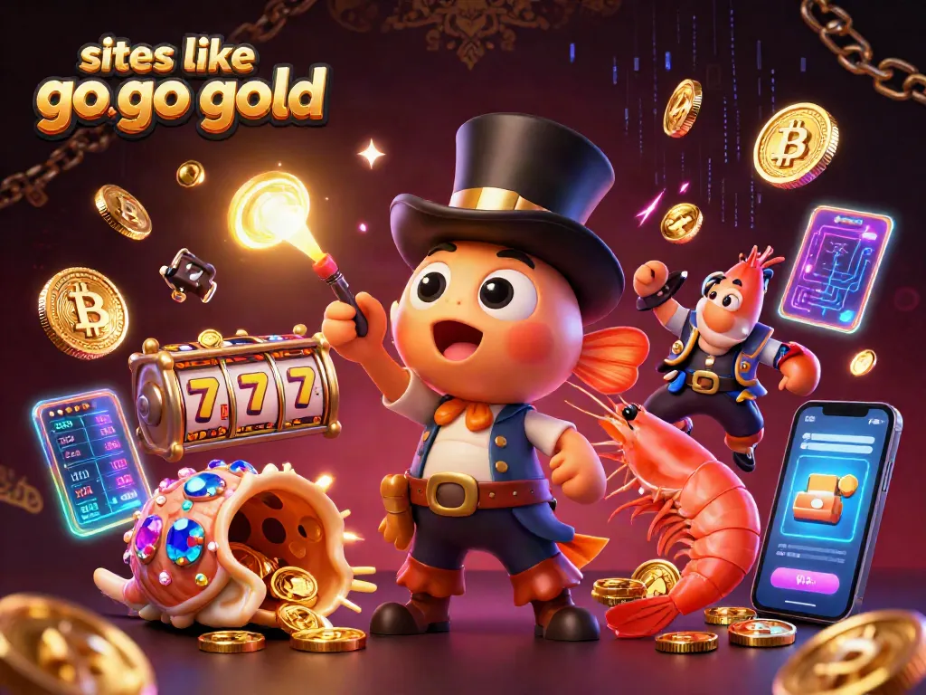 Spin to win with vibrant designs depicting sites like go go gold in an animated casino-themed undersea adventure.
