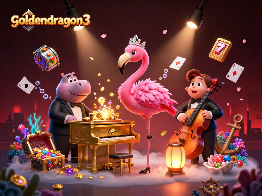 Experience thrilling gameplay in goldendragon3 with vibrant visuals and exciting slot elements.