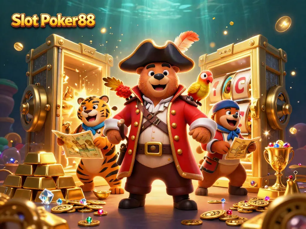 Engage with Slot Poker88 as pirate characters unveil treasures in this vibrant online gaming scene.