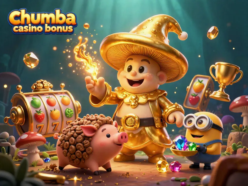 Experience the magic of chumba casino bonus with golden coins and exciting slot action.