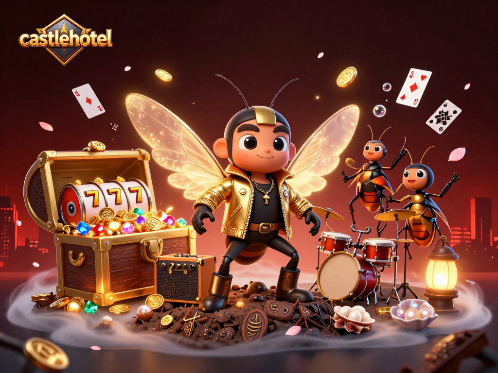 Castlehotel offers thrilling gaming experiences with vibrant 3D elements and dynamic casino themes.