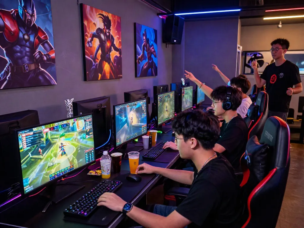 Setiap pemain diana4d berjuang dalam suasana lounge game yang energik.