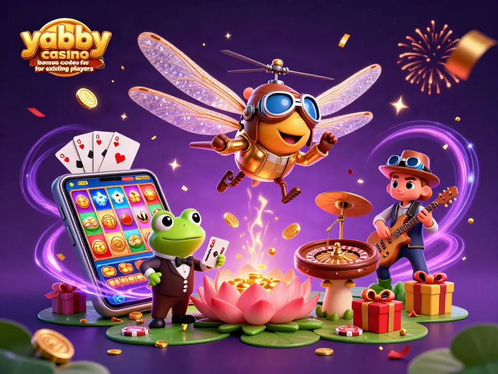 Enjoy exciting gameplay with Yabby Casino bonus codes for existing players featuring dynamic casino elements.