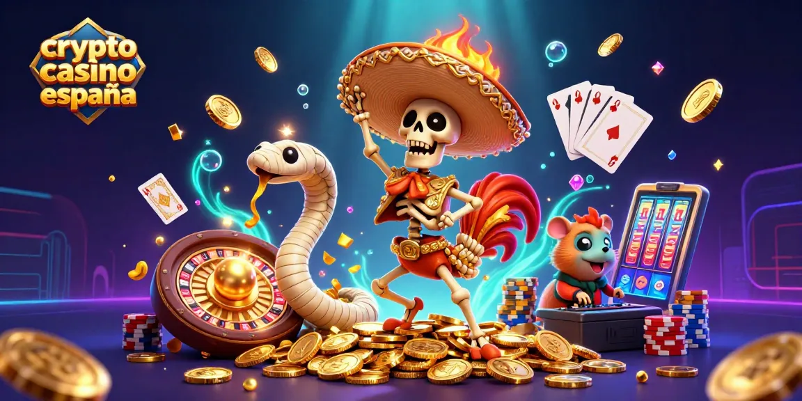 Disfruta de la emoción en un casino crypto en España con personajes animados y premios brillantes.