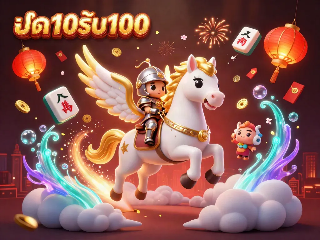 ฝาก10รับ100 กับม้าขาวมีปีกในคาสิโนที่เต็มไปด้วยความสนุกสนาน