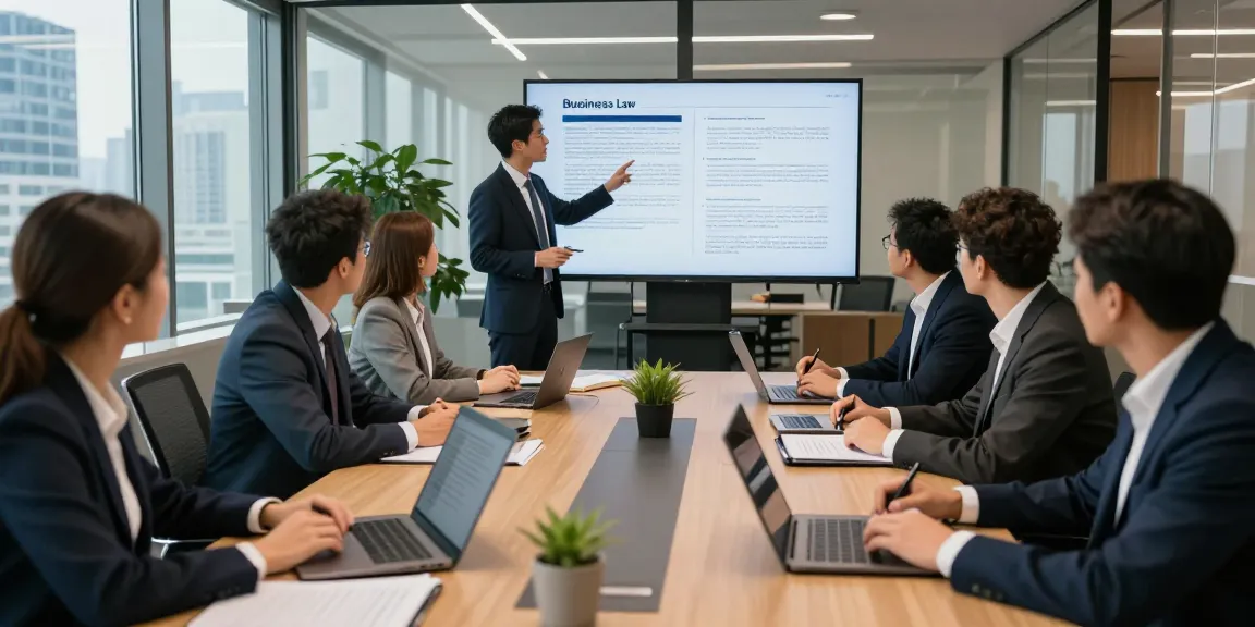 Lead Roedl lawyers collaborating in a modern conference room, showcasing teamwork in international business law.