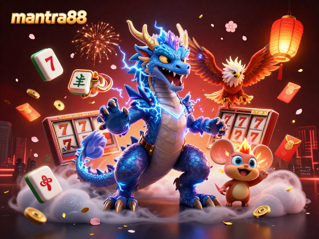 Experience thrilling wins with mantra88's vibrant casino adventures featuring lucky charms and jackpots.