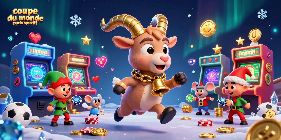Profitez de l'adrénaline de la coupe du monde paris sportif dans ce casino festif, avec des personnages animés.